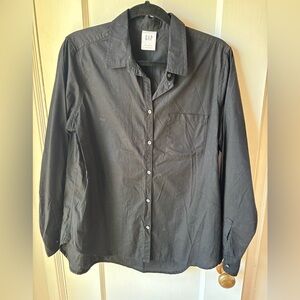 GAP Black Classic Shirt, size L